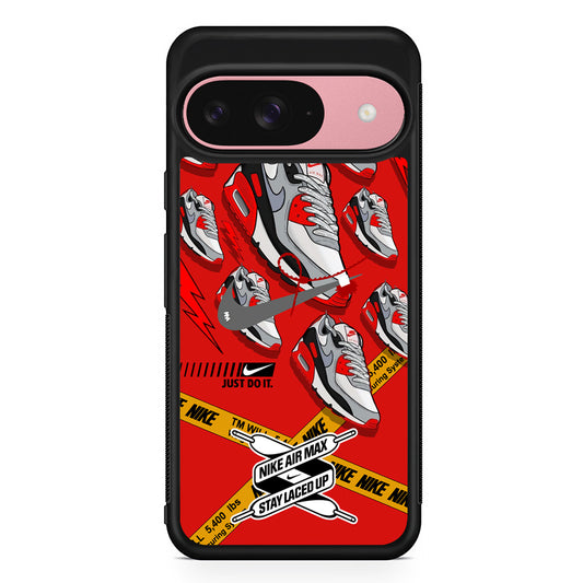 Nike Laced Up The Shoes Google Pixel 9 Case | Durable Google Pixel 9 Cover