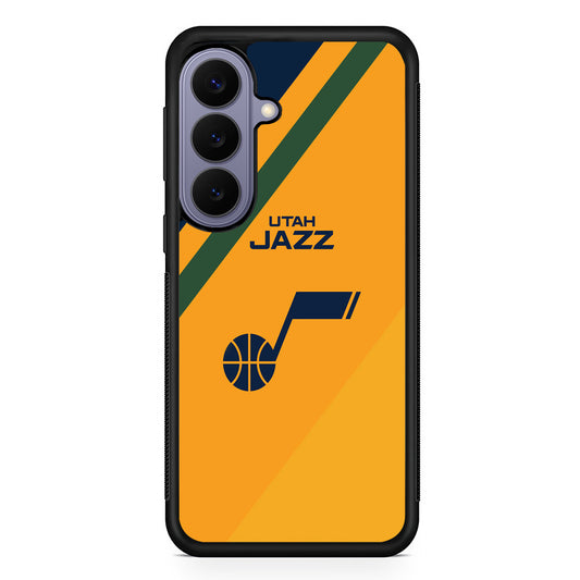 NBA Utah Jazz Logo Samsung Galaxy S26 Case | Durable Rubber Case for Samsung Galaxy S26