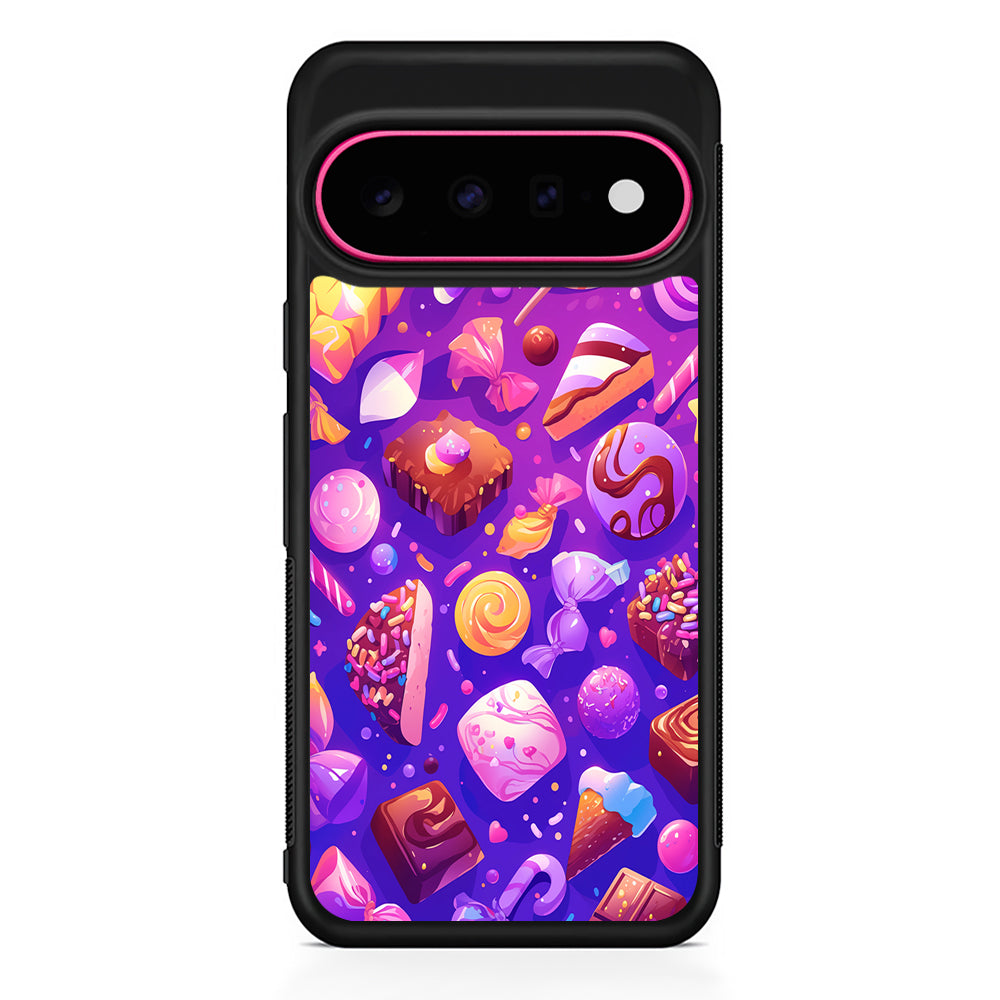 Various Kinds of Sweets and Candies Google Pixel 11 Case | Slim Shockproof Cover
