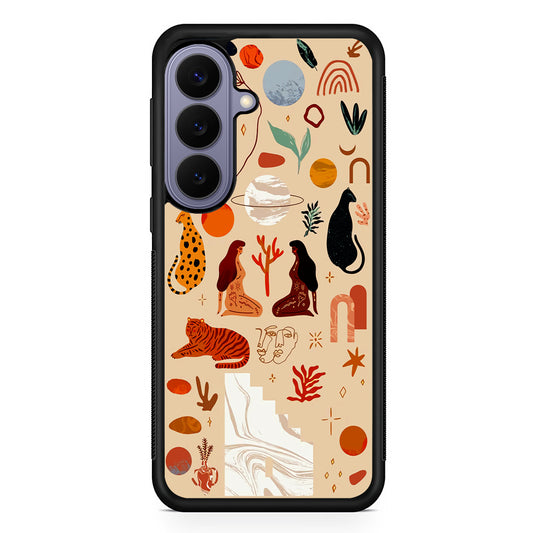 Art of Nature Women Samsung Galaxy S26 Case | Durable Rubber Case for Samsung Galaxy S26