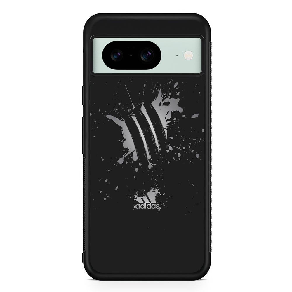 Adidas Spash Grey Colour Claw Mark Google Pixel 8 Case | Durable Protective Cover for Google Pixel 8