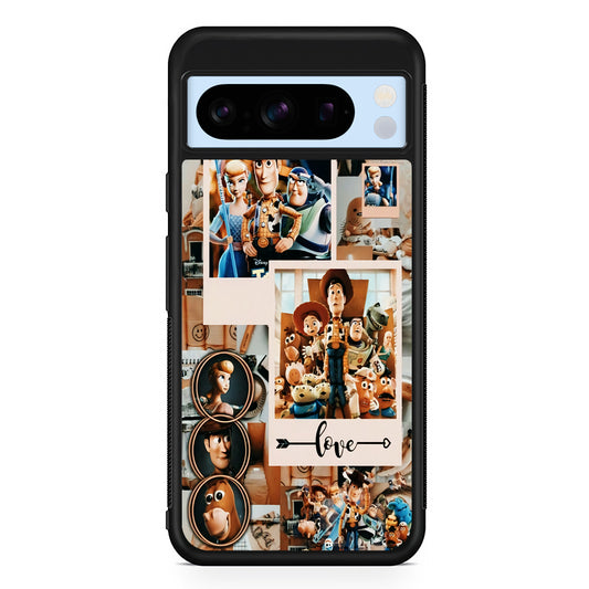 Toy Story Aesthetic Photo Google Pixel 8 Pro Case | Slim Rubber Case for Google Pixel 8 Pro