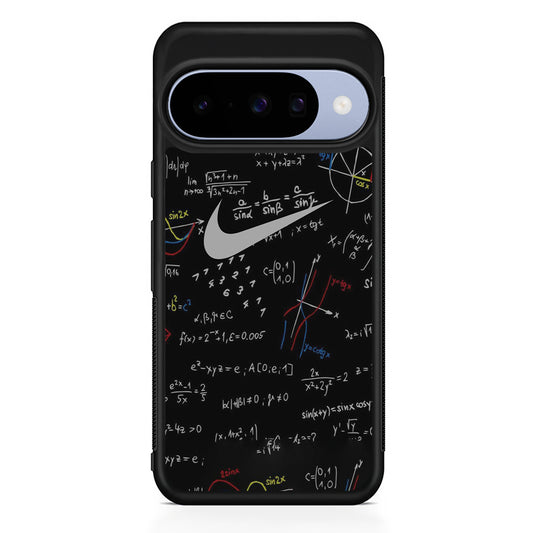 Nike Matemathics Numeral Google Pixel 10 Case | Google Pixel 10 Rubber Protective Case