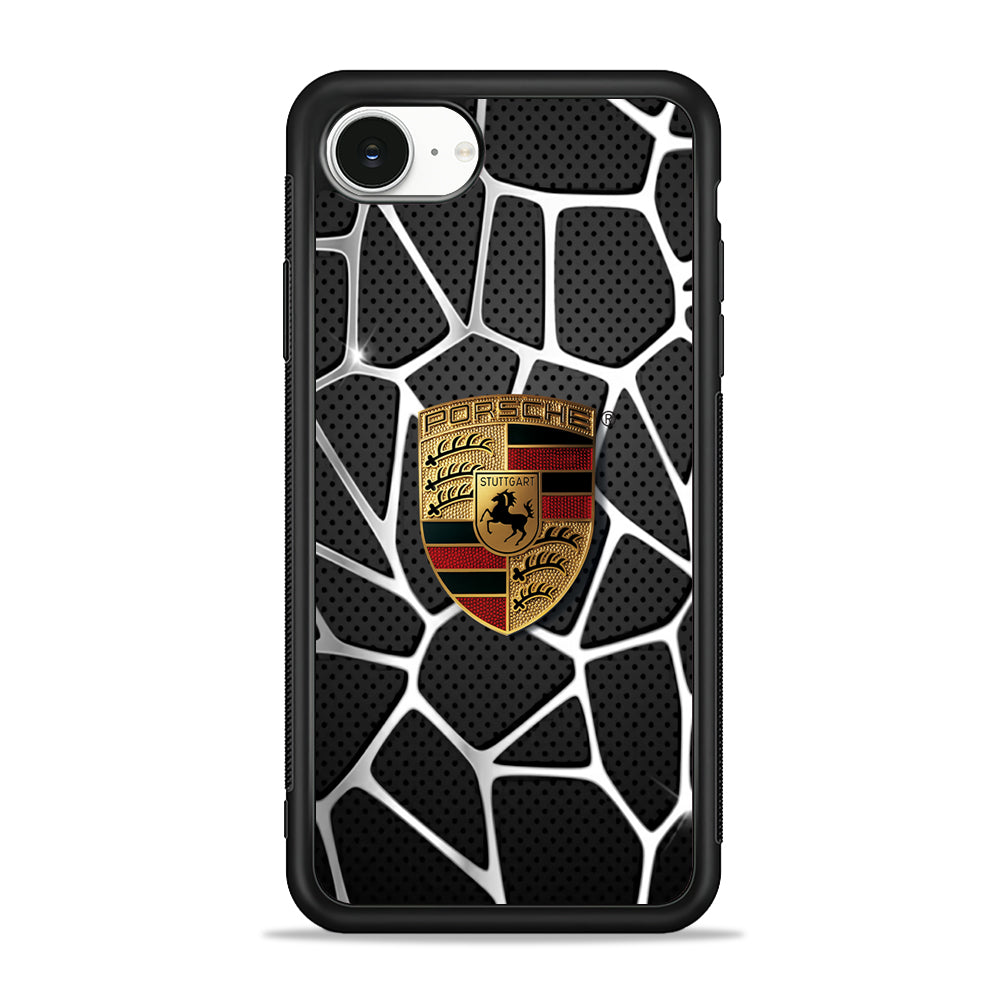 Porsche Web of Prestige iPhone 16e Case - Slim Silicone Case