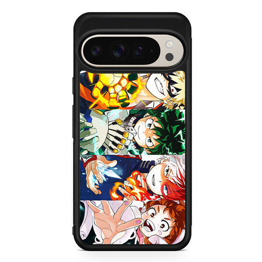 My Hero Academia Main Characters Google Pixel 9 Pro Case | Slim Protective Cover