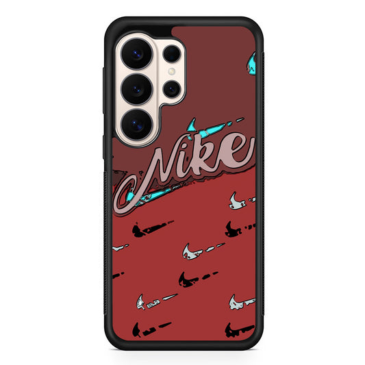 Nike Red Layer Art Samsung Galaxy S26 Ultra Case | Slim Everyday Protection for Galaxy S26 Ultra
