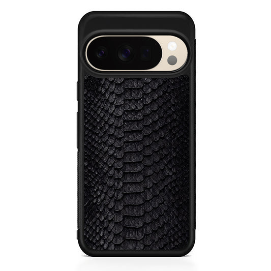Black Snake Skin Pattern Google Pixel 10 Pro XL Case | Slim Google Pixel 10 Pro XL Protective Case