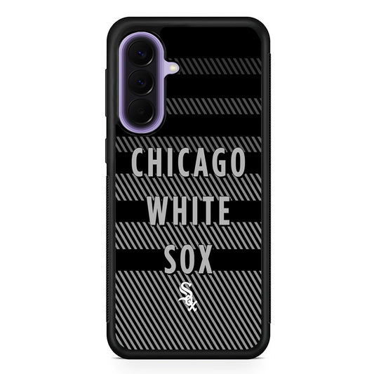 MLB Chicago White Sox Team Samsung Galaxy A57 Case | Slim Samsung Galaxy A57 Rubber Case