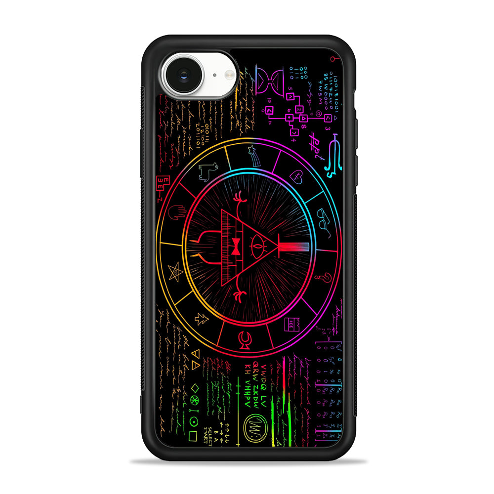 Gravity Falls Bill Cipher Colorful iPhone 16e Case | Protective Phone Cover