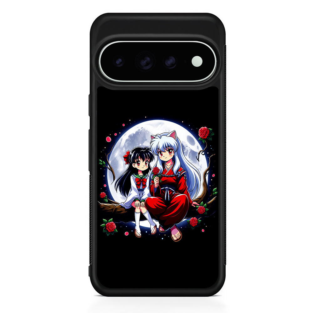 Inuyasha and Kagome Full Moon Google Pixel 11 Pro XL Case - Custom Design Protective Case