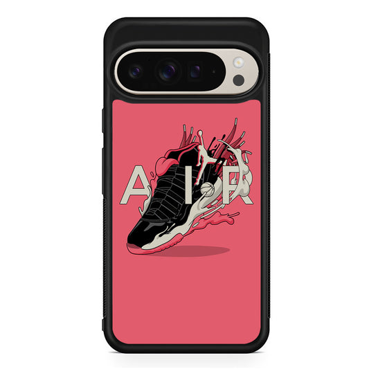 Air Jordan Paint Of Shoes Art Google Pixel 9 Pro Case | Slim Protective Cover
