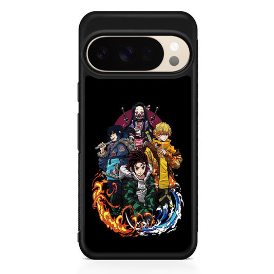 Demon Slayer Hoodie Style Google Pixel 10 Pro XL Case | Slim Google Pixel 10 Pro XL Protective Case