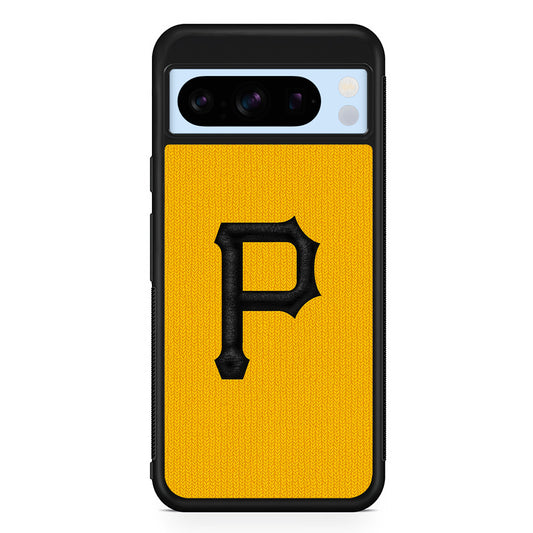 MLB Pittsburgh Pirates Pattern Google Pixel 8 Pro Case | Slim Rubber Case for Google Pixel 8 Pro