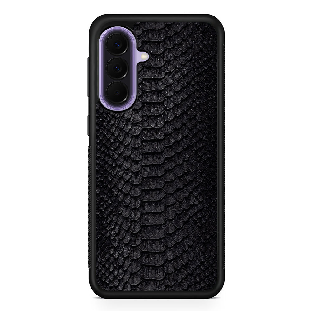 Black Snake Skin Pattern Samsung Galaxy A57 Case | Slim Samsung Galaxy A57 Rubber Case