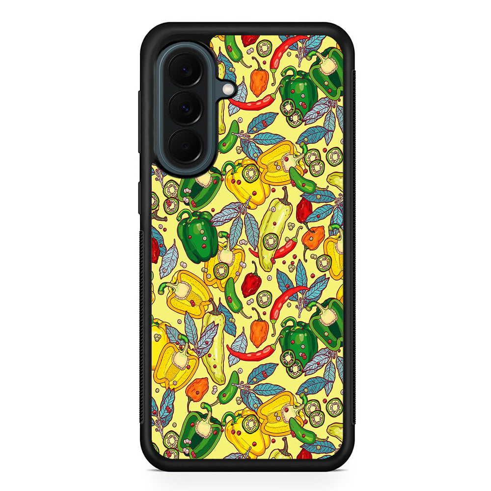 Healthy Vegetarian Food Samsung Galaxy A37 Case | Samsung Galaxy A37 Rubber Phone Case
