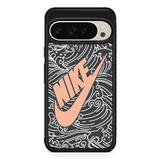 Nike Wave Pattern Google Pixel 9 Pro Case | Slim Protective Cover