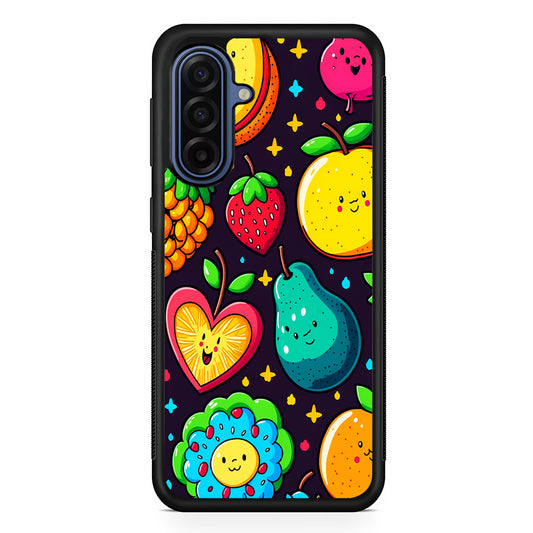 Cute Colorful Fruit Cartoon Samsung Galaxy A17 Case | Slim Protective Phone Cover