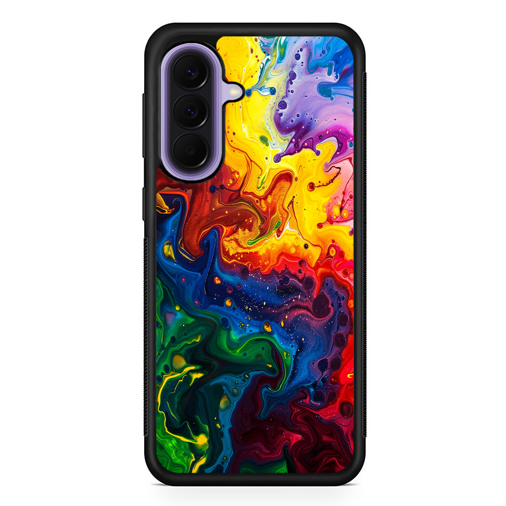Abstract Liquid Marble Aesthetic Samsung Galaxy A57 Case | Slim Samsung Galaxy A57 Rubber Case
