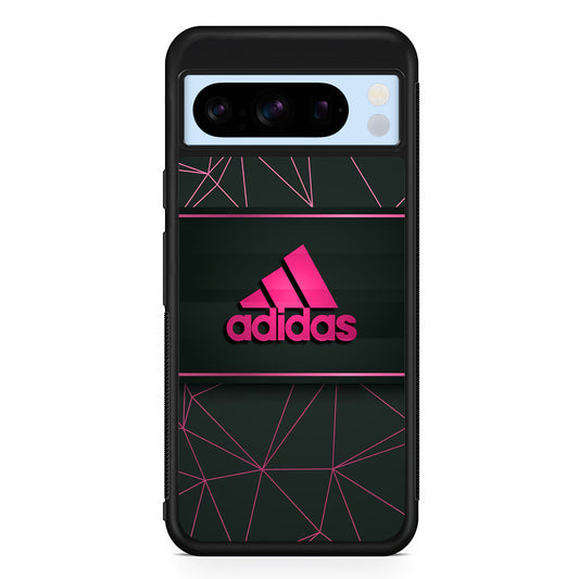 Adidas Pink Web Google Pixel 8 Pro Case | Slim Protective Cover