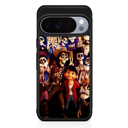 Coco Poster Family Google Pixel 10 Pro Case | Slim Google Pixel 10 Pro Rubber Case