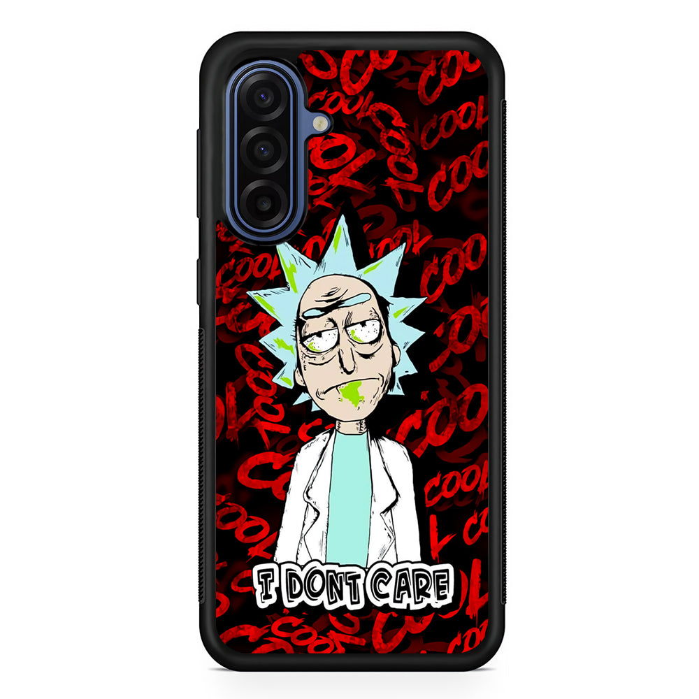 Dr Rick I Don't Care Samsung Galaxy A17 Case | Slim Protective Phone Cover