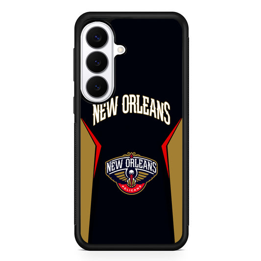 NBA New Orleans Pelicans Jersey Samsung Galaxy S26 Plus Case | Slim Protective Cover for Samsung Galaxy S26 Plus