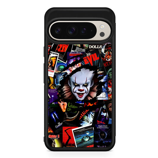 IT Clown Gaze From The Poster Google Pixel 9 Pro Case | Slim Protective Cover