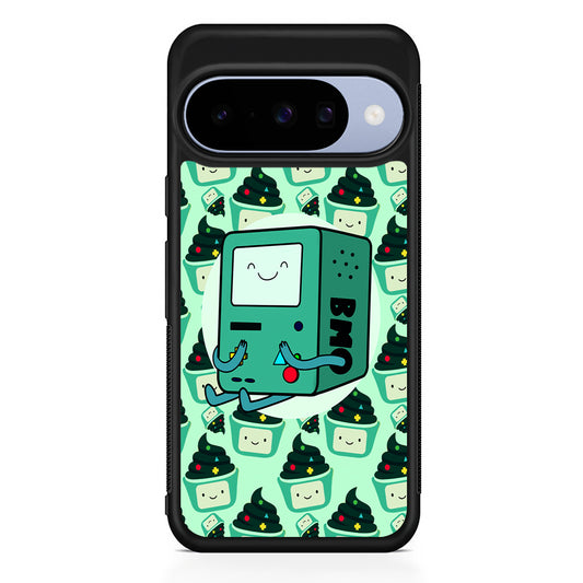 Adventure Time BMO Cartoon Google Pixel 10 Case | Google Pixel 10 Rubber Protective Case