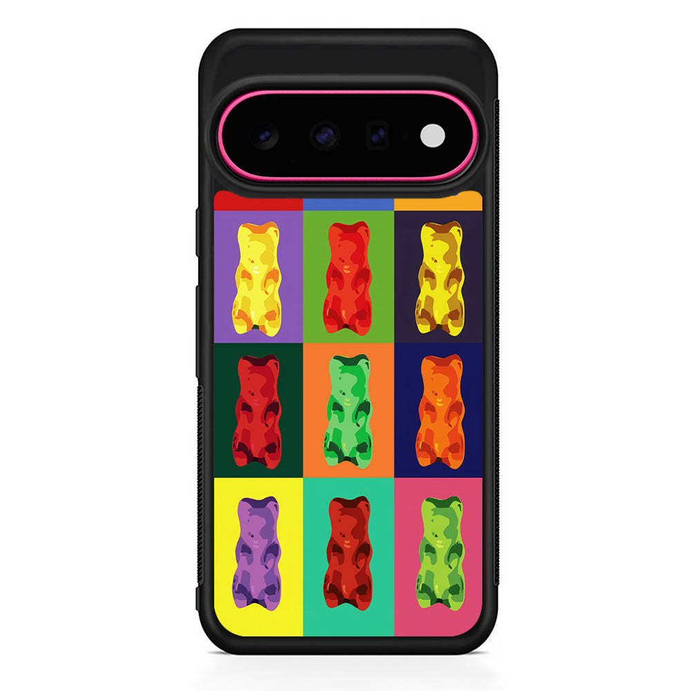 Gummy Bear Pop Art Google Pixel 11 Case | Slim Shockproof Cover