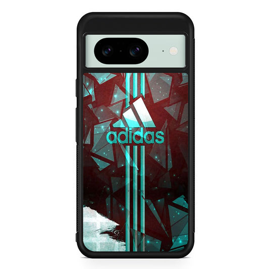 Adidas Green Light Abstract Google Pixel 8 Case | Durable Protective Cover for Google Pixel 8