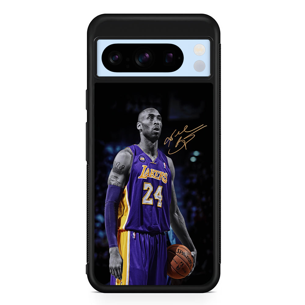 Kobe Bryant Legend Google Pixel 8 Pro Case | Slim Rubber Case for Google Pixel 8 Pro