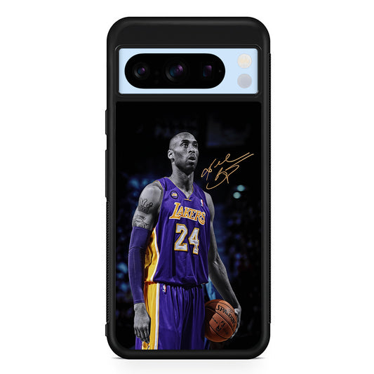 Kobe Bryant Legend Google Pixel 8 Pro Case | Slim Rubber Case for Google Pixel 8 Pro