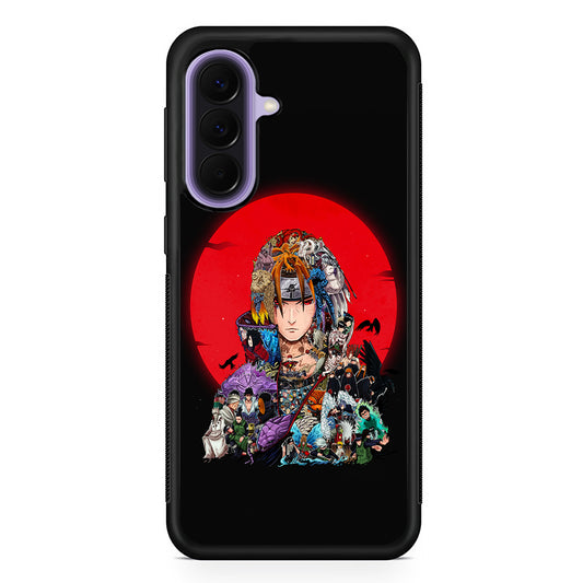 Naruto Akatsuki Clan History Samsung Galaxy A57 Case | Slim Samsung Galaxy A57 Rubber Case