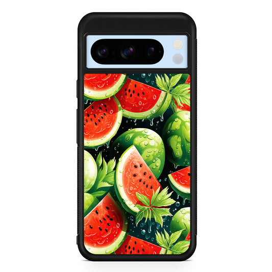 Watermelon Summer Fresh Fruit Google Pixel 8 Pro Case | Slim Rubber Case for Google Pixel 8 Pro
