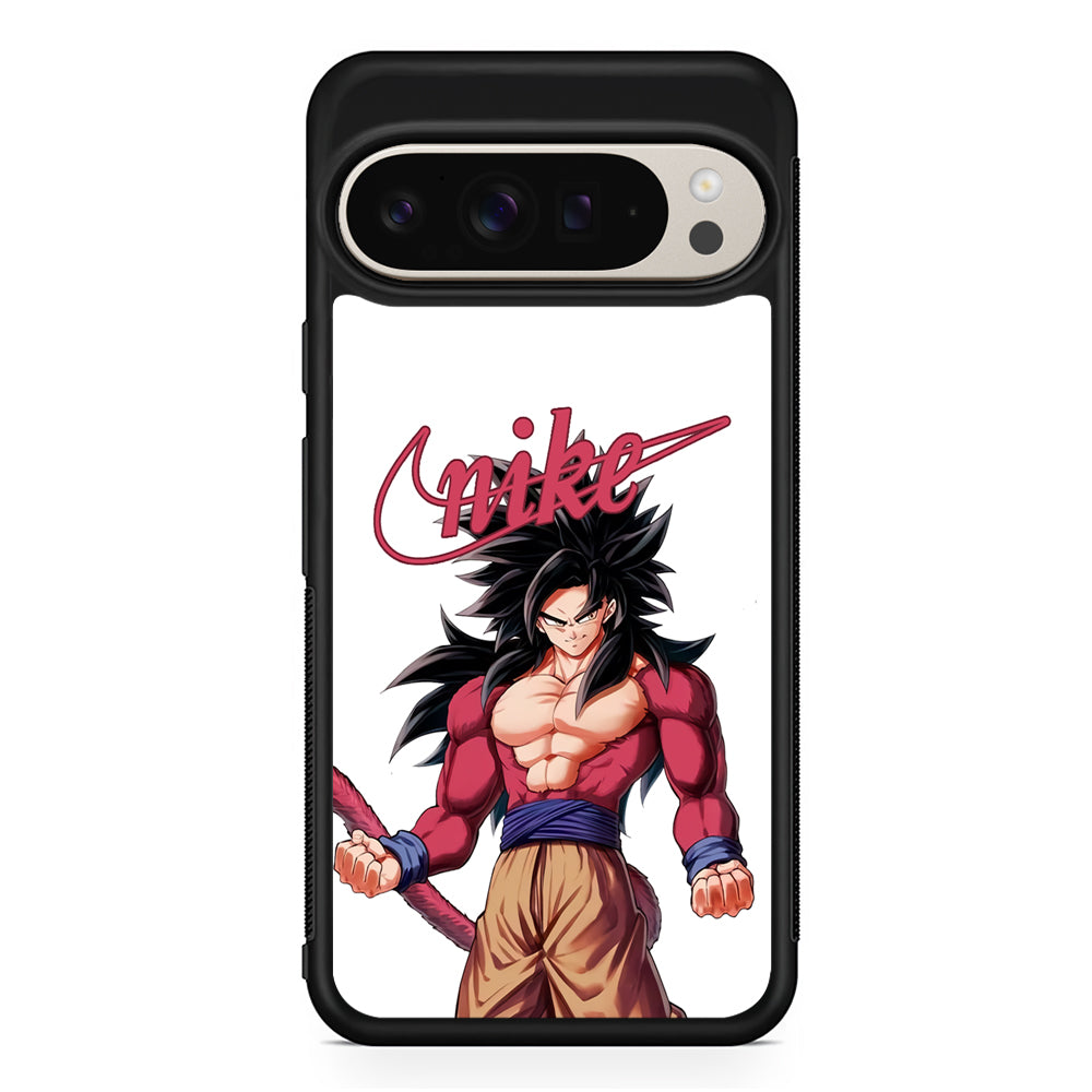 Nike Saiyan Mode Goku Google Pixel 9 Pro Case | Slim Protective Cover