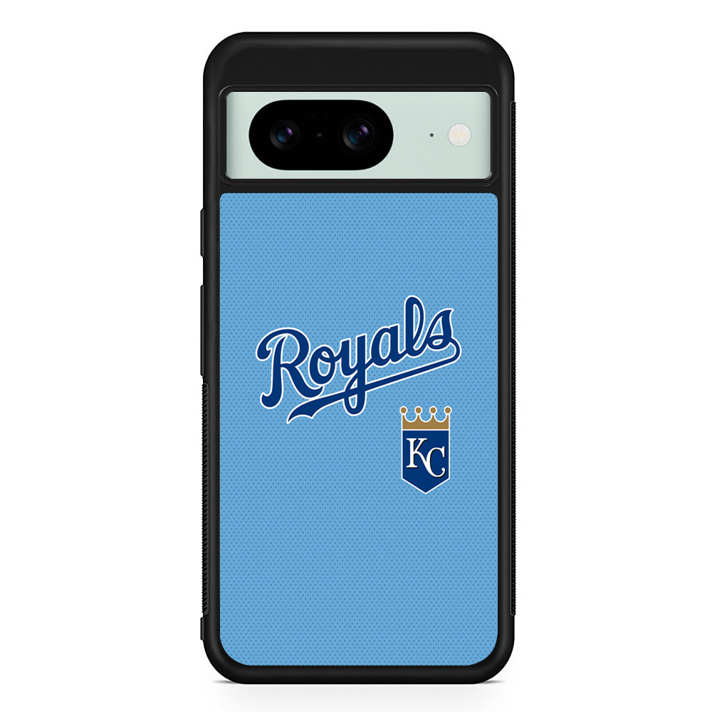 MLB Kansas City Royals Logo Google Pixel 8 Case | Durable Protective Cover for Google Pixel 8