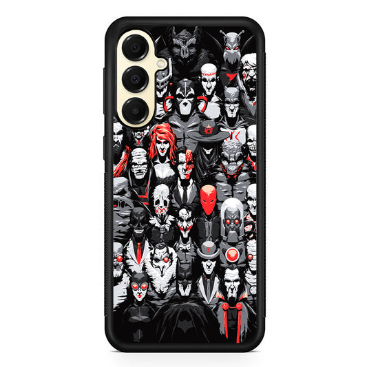 Batman Villains Character Samsung Galaxy A16 Case | Slim Rubber Samsung Galaxy A16 Case