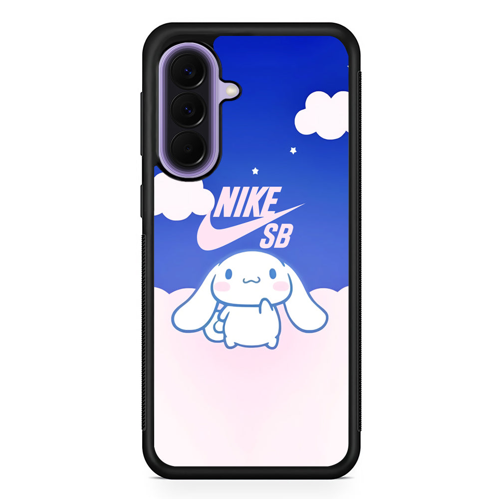 Nike Cinnamoroll Staring At Logos Samsung Galaxy A57 Case | Samsung Galaxy A57 Protective Cover