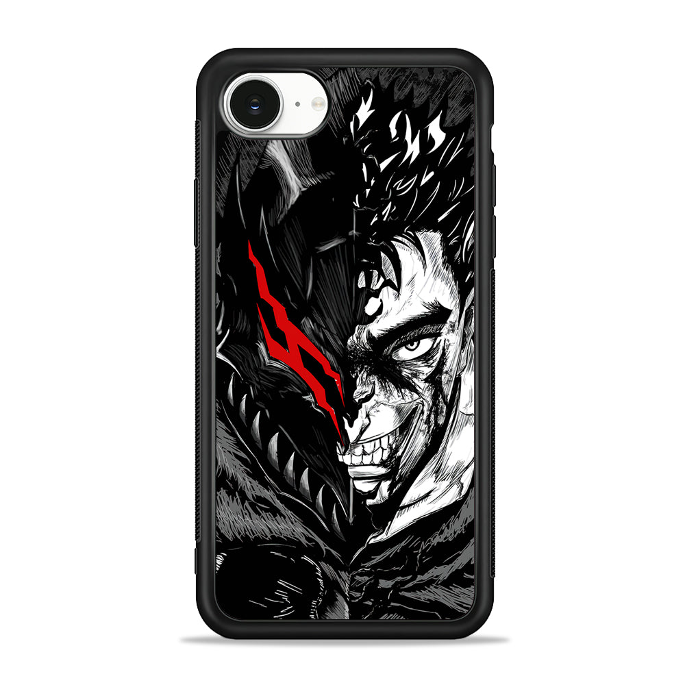 Guts Berserk Face iPhone 16e Case | Protective Phone Cover