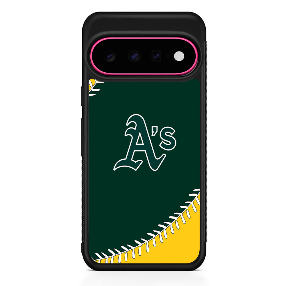 MLB Oakland Athletics Team Google Pixel 11 Case | Slim Shockproof Cover