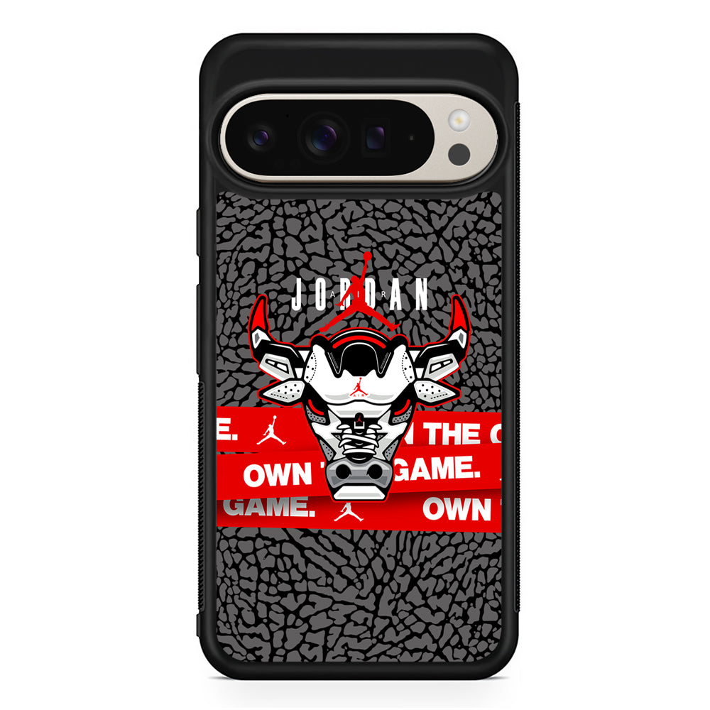 Air Jordan The Bull Head Google Pixel 9 Pro Case | Slim Protective Cover
