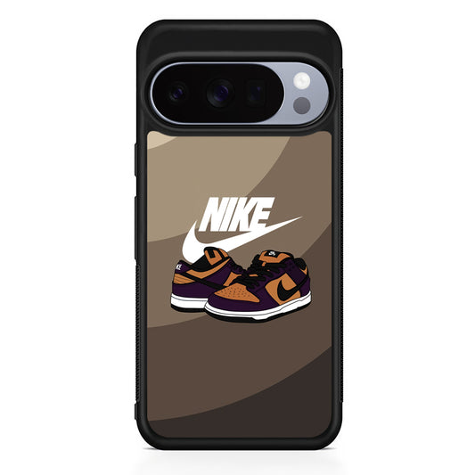 Nike Purple in Brown Layer Google Pixel 10 Pro Case | Protective Google Pixel 10 Pro Cover