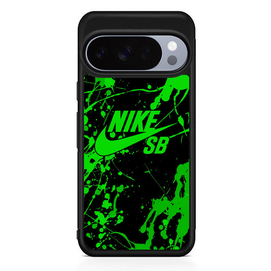 Nike Green Paint Splash Google Pixel 10 Pro Case | Protective Google Pixel 10 Pro Cover