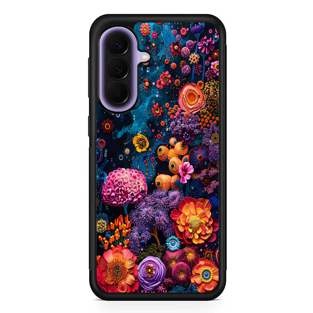 Painting of Flowers and Plants Samsung Galaxy A57 Case | Slim Samsung Galaxy A57 Rubber Case