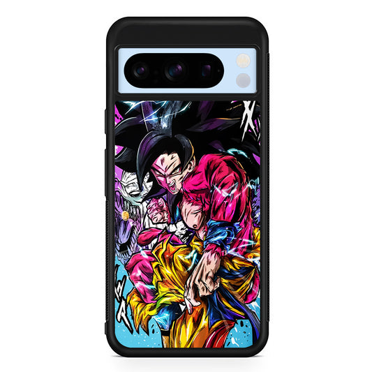 Goku SS4 Dragon Ball Z Google Pixel 8 Pro Case | Slim Rubber Case for Google Pixel 8 Pro