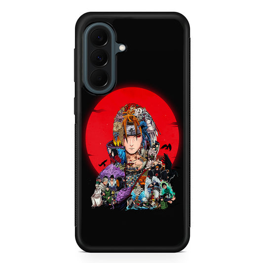 Naruto Akatsuki Clan History Samsung Galaxy A37 Case | Samsung Galaxy A37 Rubber Phone Case