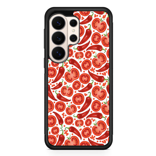 Tomatoes and Chili Peppers Samsung Galaxy S26 Ultra Case | Slim Protective Case for Samsung Galaxy S26 Ultra