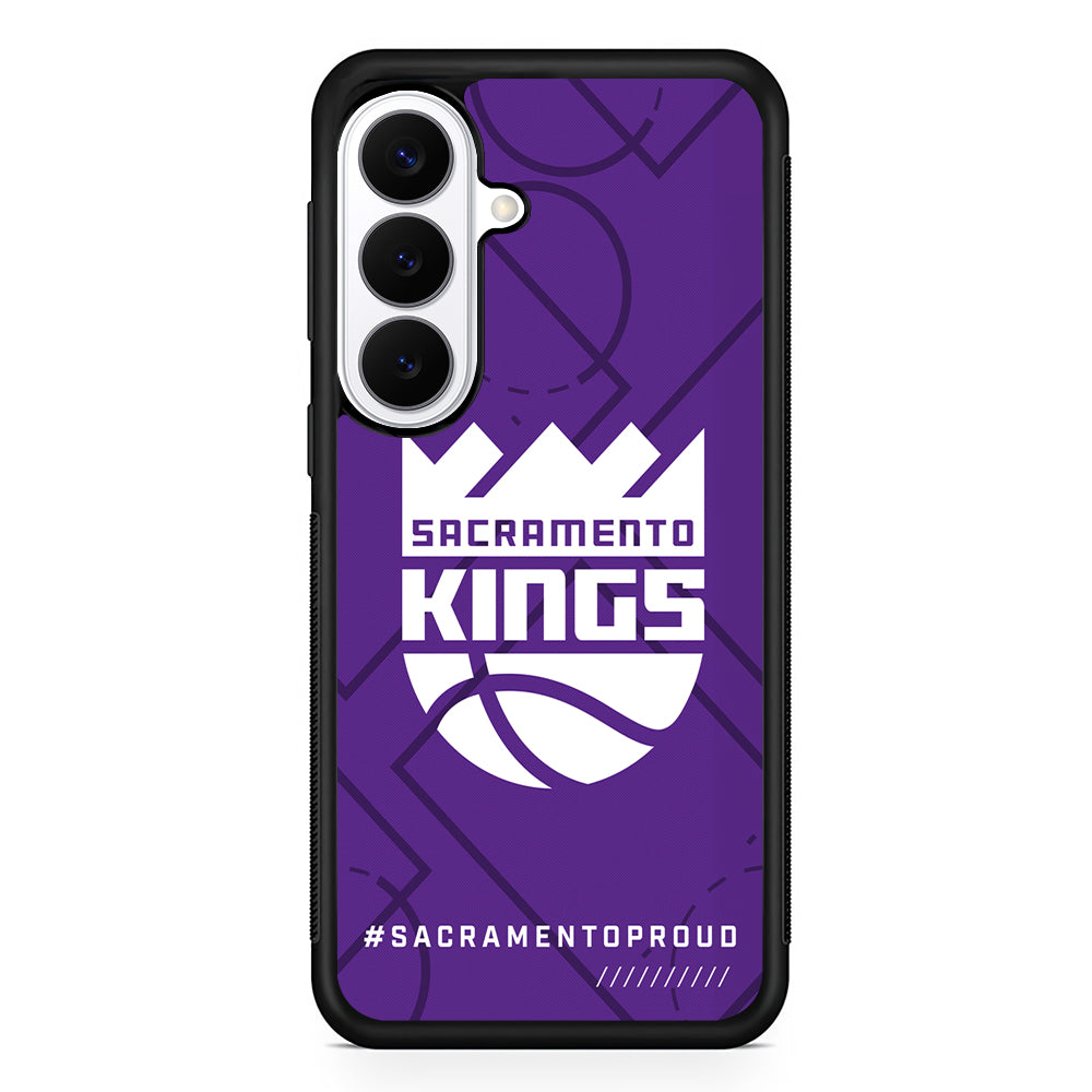 NBA Sacramento Kings Proud Samsung Galaxy S26 Plus Case | Slim Protective Cover for Samsung Galaxy S26 Plus