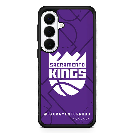 NBA Sacramento Kings Proud Samsung Galaxy S26 Plus Case | Slim Protective Cover for Samsung Galaxy S26 Plus