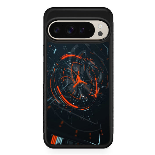Air Jordan Rising The Digital Circle Google Pixel 9 Pro Case | Slim Protective Cover